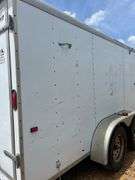 2007 Wells 82" X 16' T/A Enclosed Trailer
