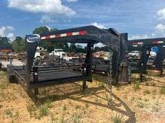 2013 C & M 7' x 20' T/A Gooseneck Trailer