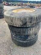 (4) 11R24.5  Tires w/ Rims
