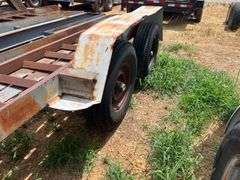 78" x 12' T/A Pintle Hitch Trailer