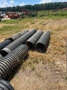 (9) Pieces 12" HDPE Culvert / Pipe