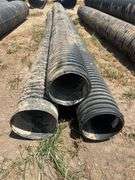 (3) PCS 12" ID x 20' HDPE Culvert / Pipe