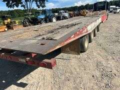 2005 Trail Eze 102" x 52' Quad Sliding Axle Equipment Trailer