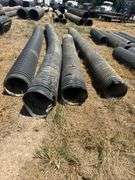 (4) Pieces 12" HDPE Culvert / Pipe
