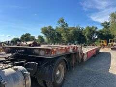 2005 Trail Eze 102" x 52' Quad Sliding Axle Equipment Trailer