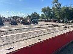 2005 Trail Eze 102" x 52' Quad Sliding Axle Equipment Trailer