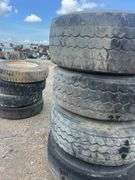 (4) 425/65R22.5 Tires w/ Rims