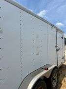 2007 Wells 82" X 16' T/A Enclosed Trailer