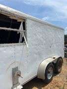 2007 Wells 82" X 16' T/A Enclosed Trailer