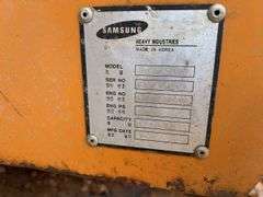 Samsung MX240SLS Excavator