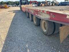 2005 Trail Eze 102" x 52' Quad Sliding Axle Equipment Trailer