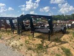 2013 C & M 7' x 20' T/A Gooseneck Trailer