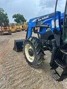 New Holland TS110A 4x4 Cab Tractor w/ Loader
