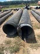 (2) PCS 24" ID x 20' HDPE Culvert / Pipe