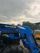 New Holland TS110A 4x4 Cab Tractor w/ Loader