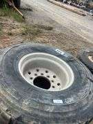 (2) 445/65R22.5 Tires w/ Rims