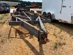 78" x 12' T/A Pintle Hitch Trailer