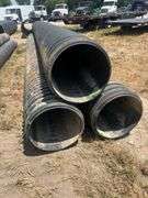 (3) PCS 18" ID x 20' HDPE Culvert / Pipe