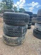 (3) 425/65R22.5 Tires w/ Rims