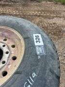 (2) 425/65R22.5 Tires w/ Rims