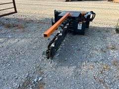 Unused Wolverine 72" Skid Steer Q/A Trencher