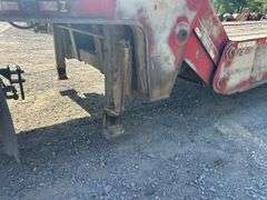 2005 Trail Eze 102" x 52' Quad Sliding Axle Equipment Trailer