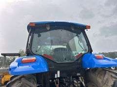 New Holland TS110A 4x4 Cab Tractor w/ Loader