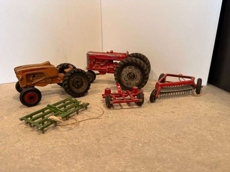 2 - Tractors, Planter, Rake and Drag