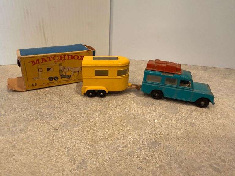 Matchbox Truck & Trailer in original box