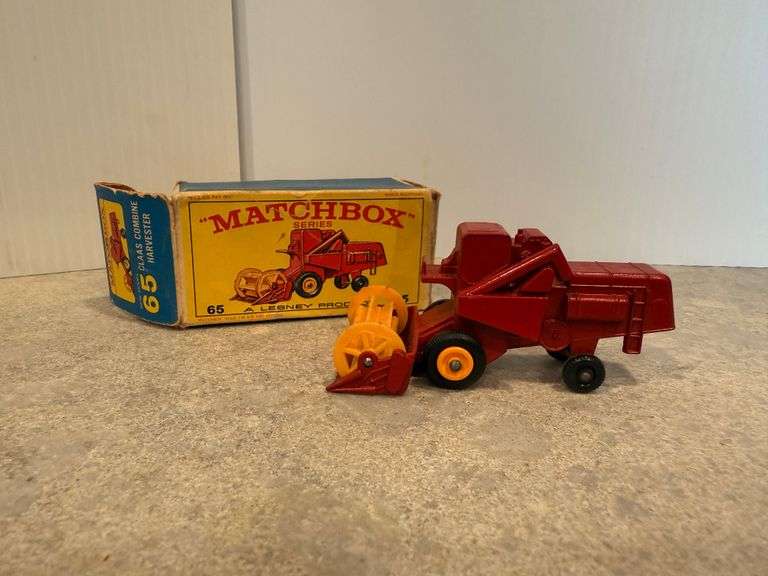 Matchbox Combine in original box