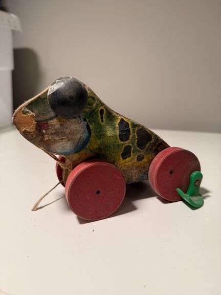 Fisher Price Frog Pull Toy