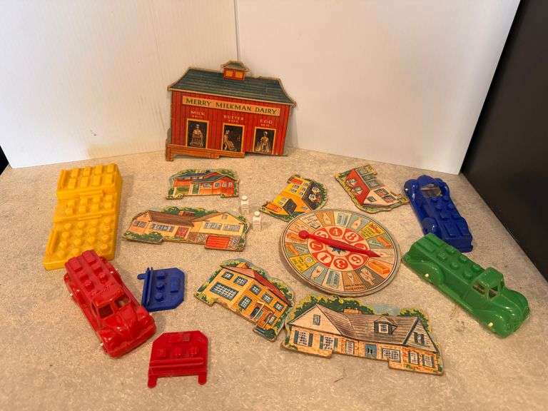 Hasbro 1950s The Merry Milkman Game,