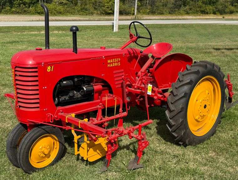 Massey Harris 81 Tractor w/Cultivators - KS2769