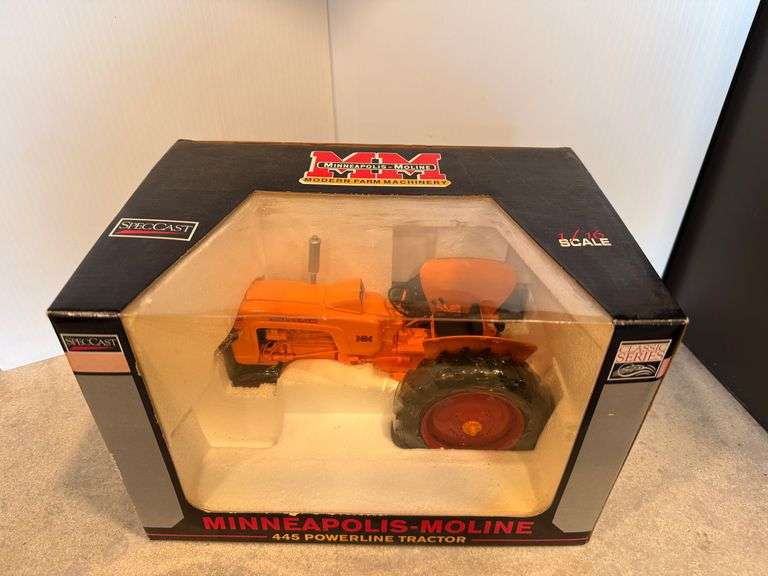 Minneapolis-Moline 445 Tractor in Original box