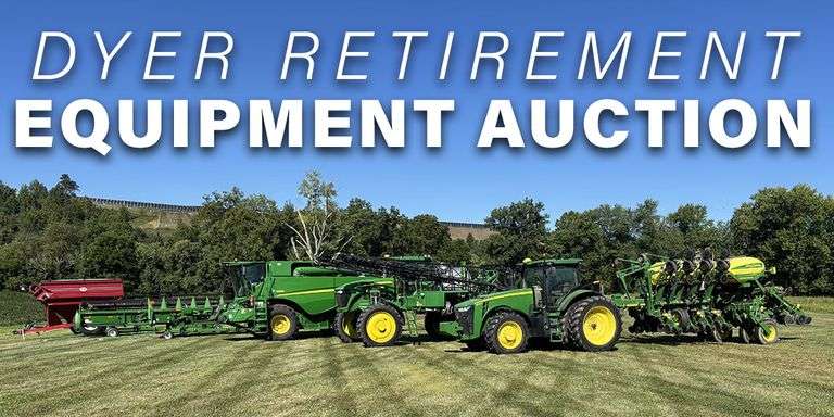 Dyer Retirement Equipment Auction LIVE