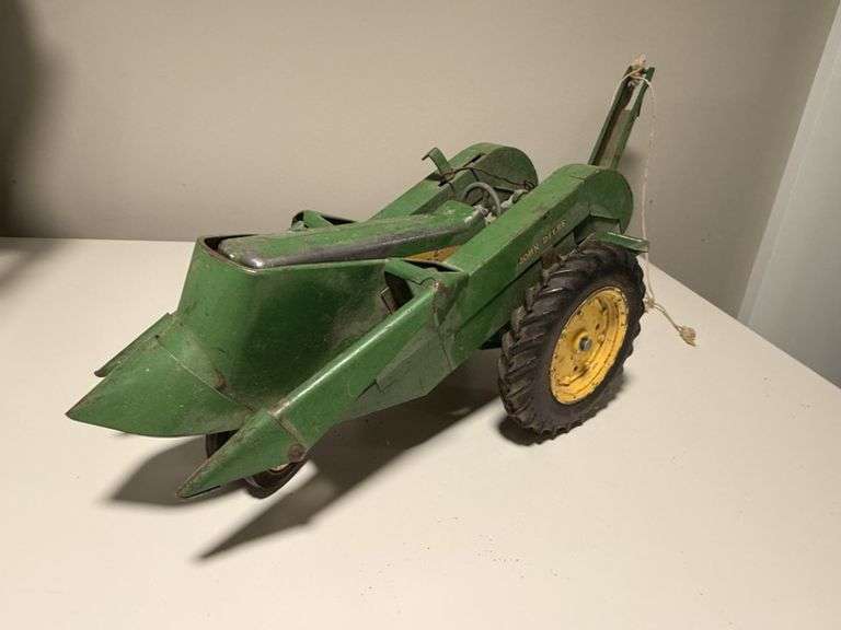 John Deere Tractor with Corn Picker