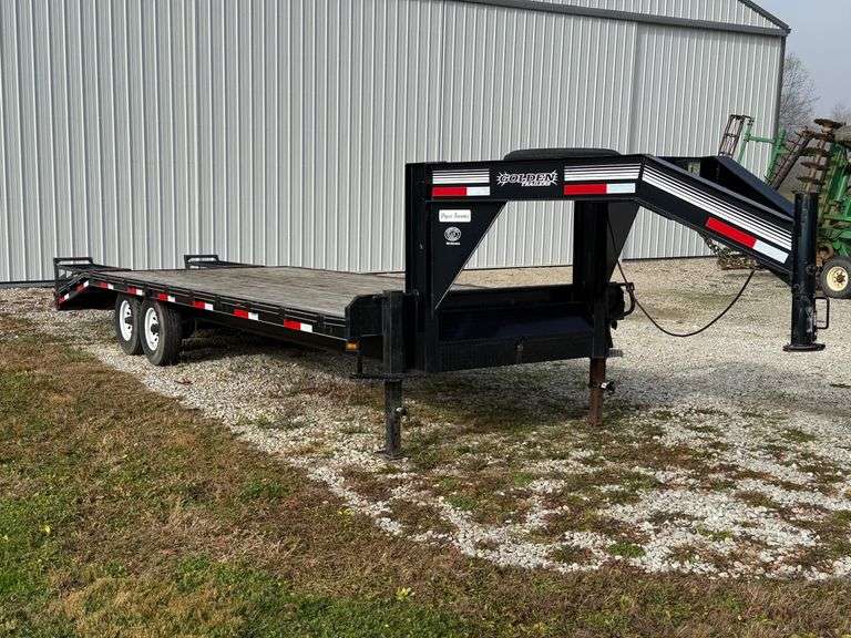 2016 20' + 5' Golden Trailers Gooseneck Trailer