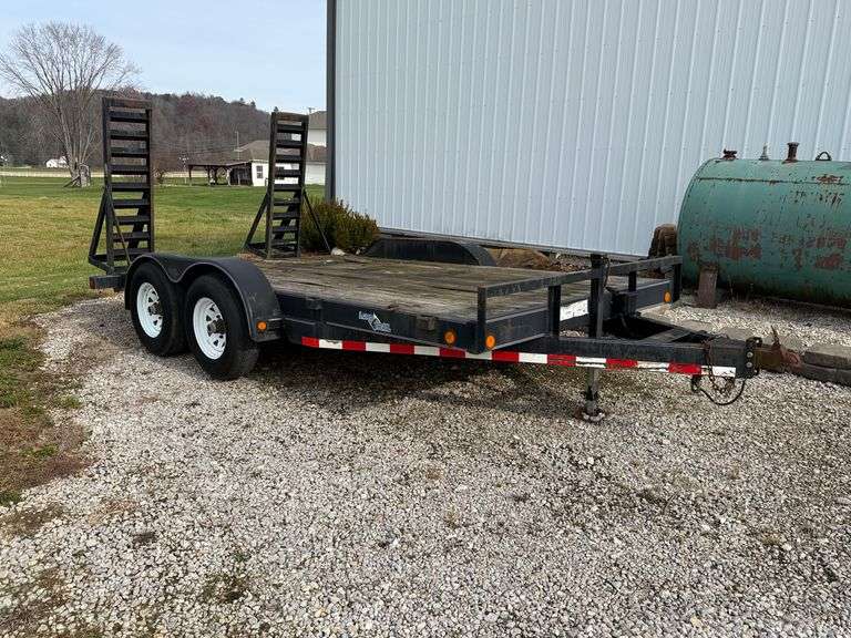 2009 14' Deck Trailer