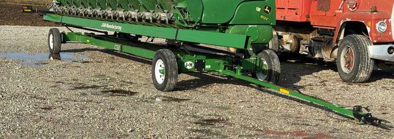 42' J&M 4WS15 Header Cart - TW