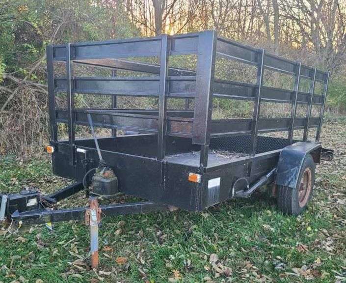 10' Magline Hydraulic Utility Trailer - KS2891