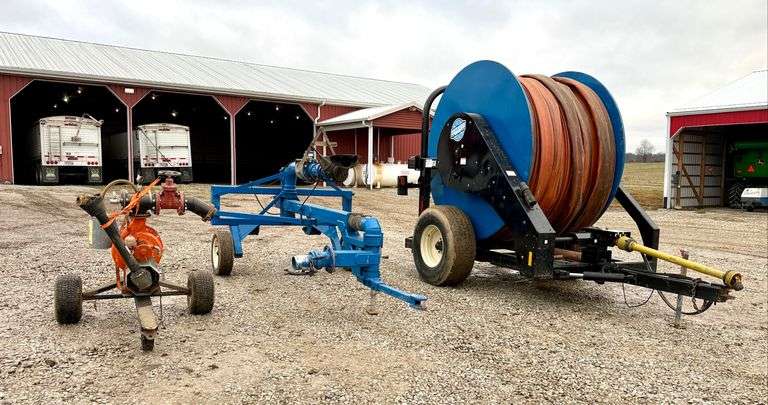 Bambauer DragLine Hose & Reel, Bambauer Suface Applicator, & Manure Pump - TW