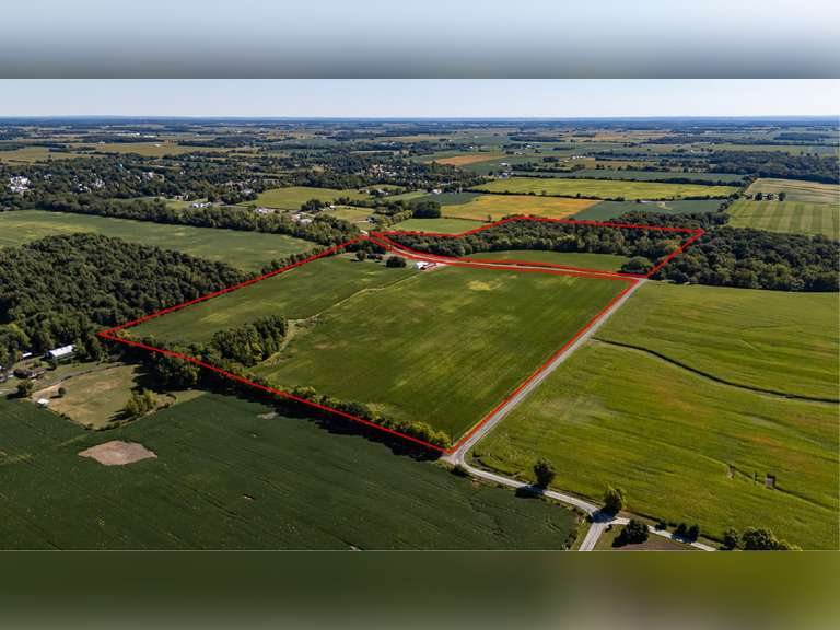93.9 Acres w/ 2 Story Home & Barns, Champaign County, OH Auction