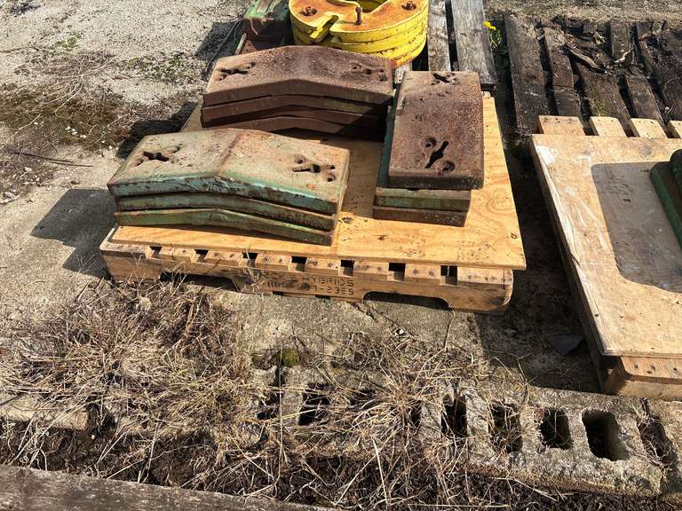 10 Front weights for John Deere 4020
