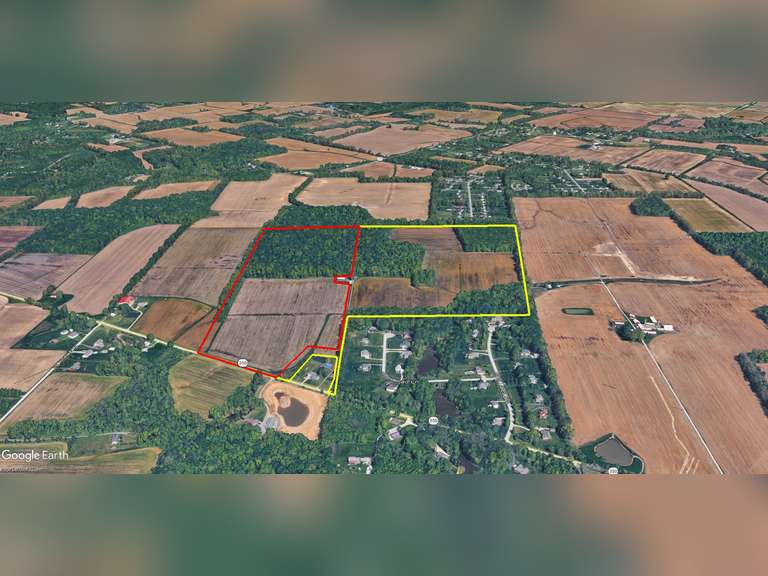 166.35 ACRES, TILLABLE & WOODED LAND, WARREN COUNTY, OH AUCTION