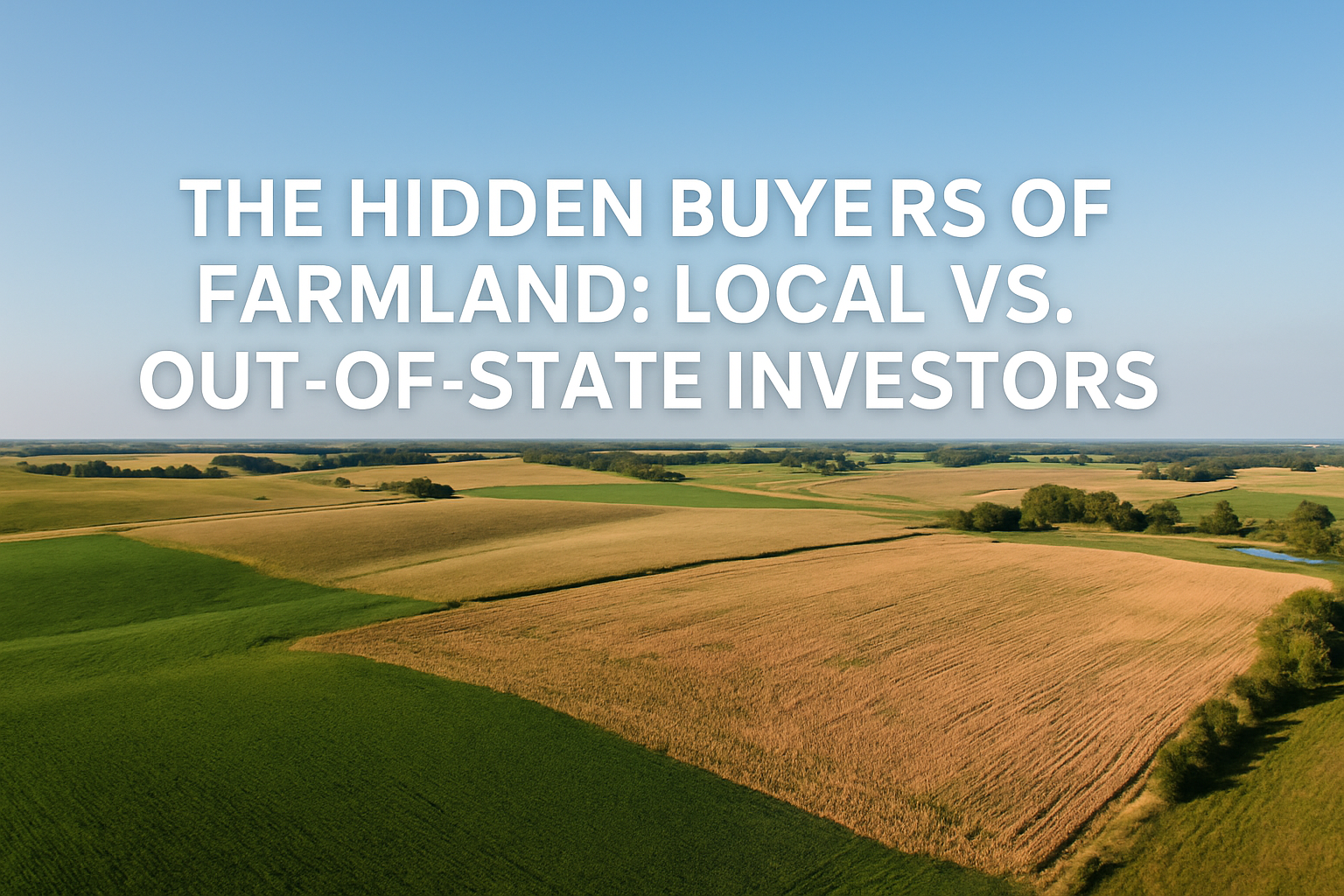 The Hidden Buyers of Farmland: Local vs. Out-of-State Investors