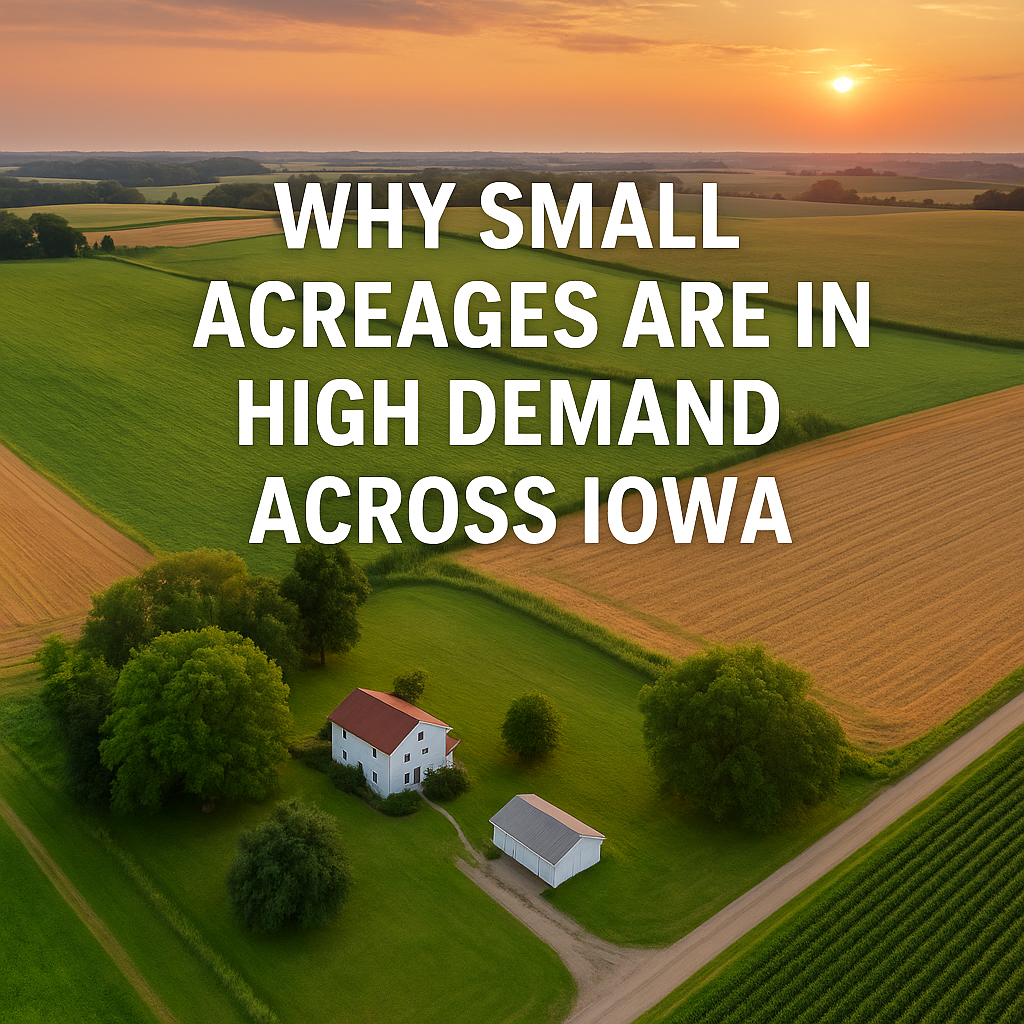 Why Small Acreages Are in High Demand Across Iowa