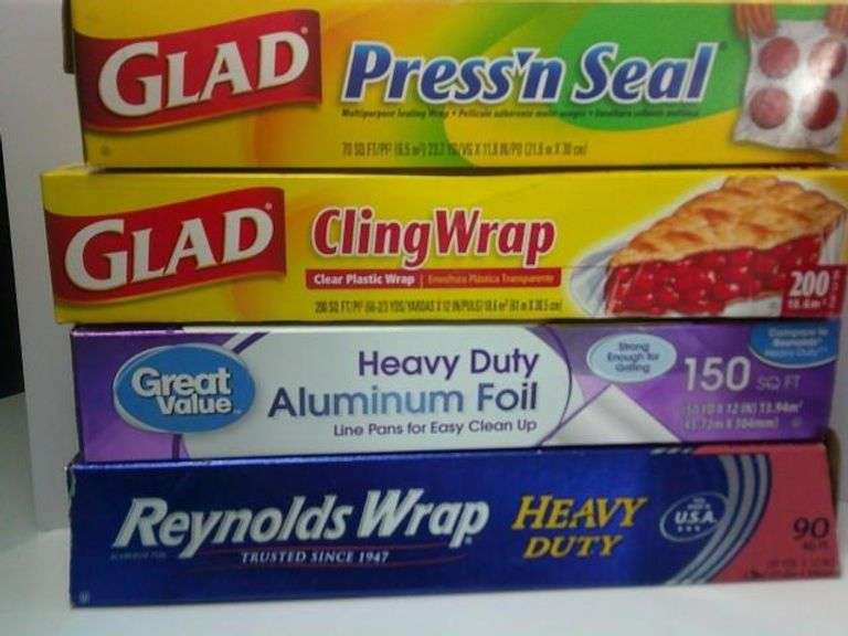 Foil Pans, Aluminum Foil, Press & Seal Lot