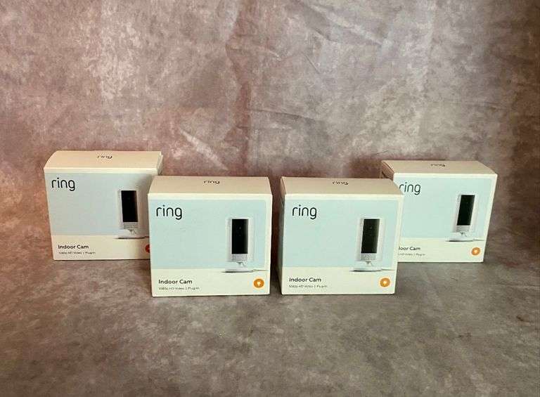 Four Ring Cameras - Wolfe Auction & Realty, LLC