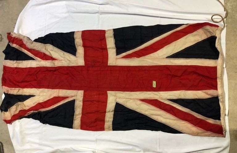 BRITISH UNITED KINGDOM FLAG, APPROX. 84" X 40"