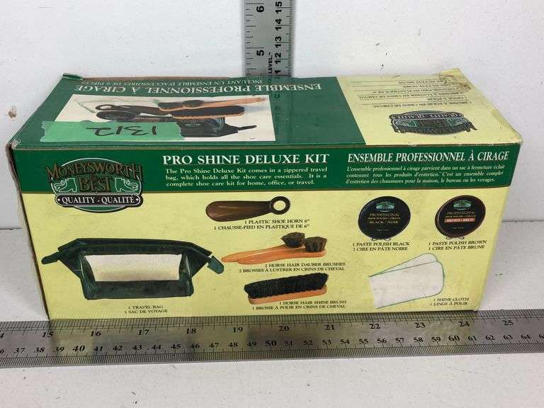 MONEYSWORTH & BEST 6 PIECE PRO SHINE DELUXE HORSE GROOMING KIT. Wild